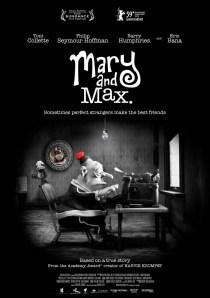 CARTEL MERY AND MAX Mary and Max, de Adam Elliot (2009)