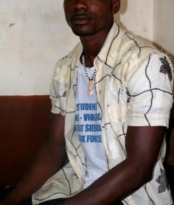 Rambo, ex-niño soldado en Sierra Leona