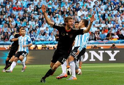 Alemania aplastó a la selección Argentina Alemania aplastó a la selección Argentina