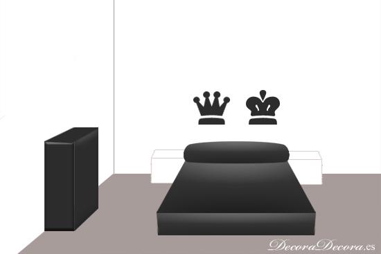 Ideas para pintar el cabecero de la cama. cabecero de cama con pintura