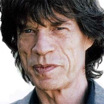 Mick Jagger ¡ Pero que gafe eres jodio!