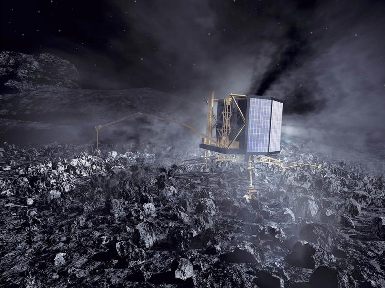 Rosetta se prepara para su encuentro con el asteroide 21 Lutetia