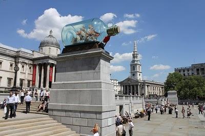 Yinka Shonibare: el barco de Nelson en una botella Yinka Shonibare: el barco de Nelson en una botella