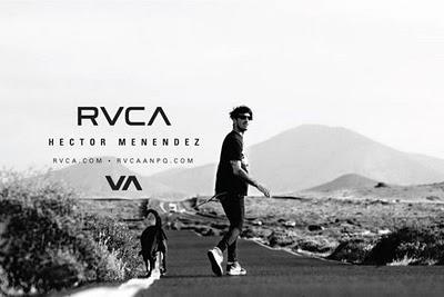 Héctor Menendez formará parte de RVCA EUROPA