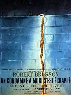 UN CONDENADO A MUERTE SE HA ESCAPADO (1956), DE ROBERT BRESSON. PRISON BREAK EN LA FRANCIA OCUPADA.