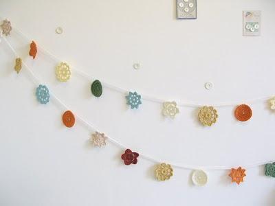 Decora tus paredes con gachillo y botones Decora tus paredes con gachillo y botones