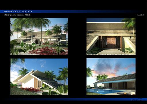 A-cero projects Master Plan en Cumayasa: villas unifamiliares