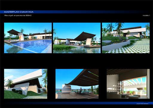A-cero projects Master Plan en Cumayasa: villas unifamiliares