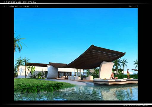 A-cero projects Master Plan en Cumayasa: villas unifamiliares