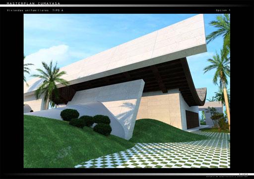 A-cero projects Master Plan en Cumayasa: villas unifamiliares