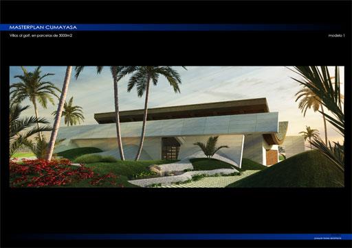 A-cero projects Master Plan en Cumayasa: villas unifamiliares