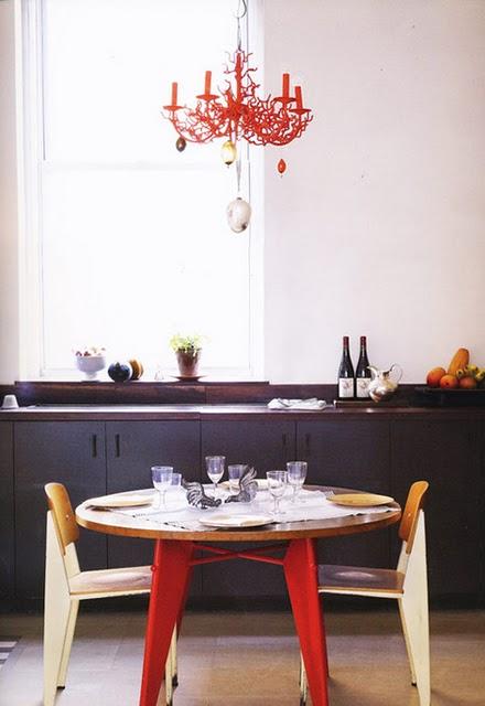 Decoración en rojo Decoración en rojo