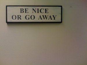 be nice Me encantan las palabras…
