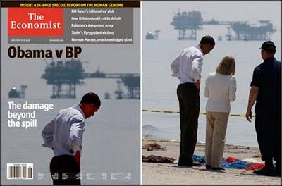 La censura de la tragedia del Golfo de México y otras imágenes manipuladas.