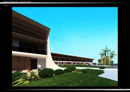 A-cero projects Master Plan en Cumayasa: áreas turísticas y comerciales