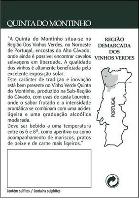 VINHO VERDE QUINTA DO MONTINHO