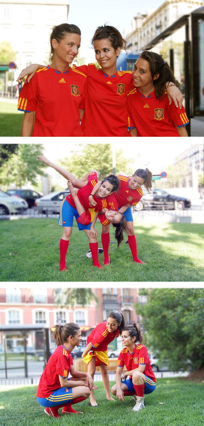 Go Spain!! collage vintage