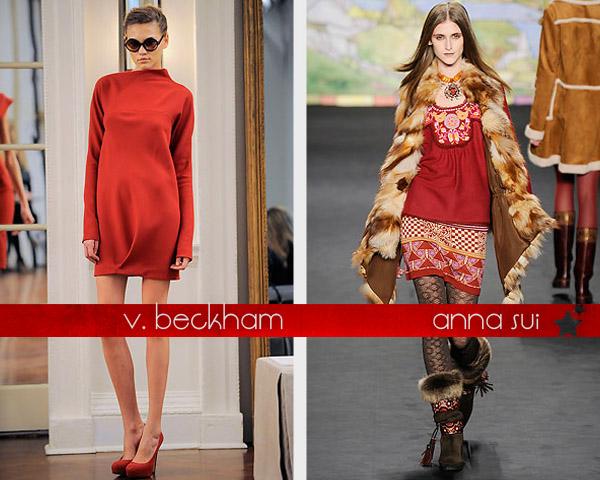 el rojo está de moda el rojo está de moda