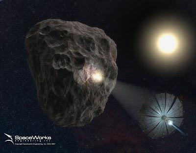 Siete formas de desviar un asteroide que amenace la Tierra
