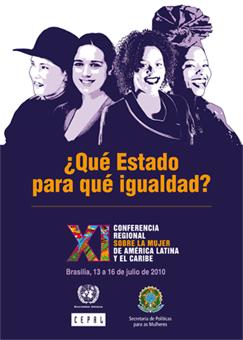 Este 13 de julió se inauguró la undécima Conferencia Regional sobre la Mujer de América Latina y el Caribe en Brasilia. Este 13 de julió se inauguró la undécima Conferencia Regional sobre la Mujer de América Latina y el Caribe en Brasilia.