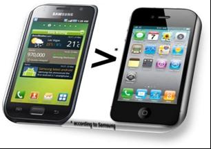 AMOLED versus Retina Display del iPhone 4