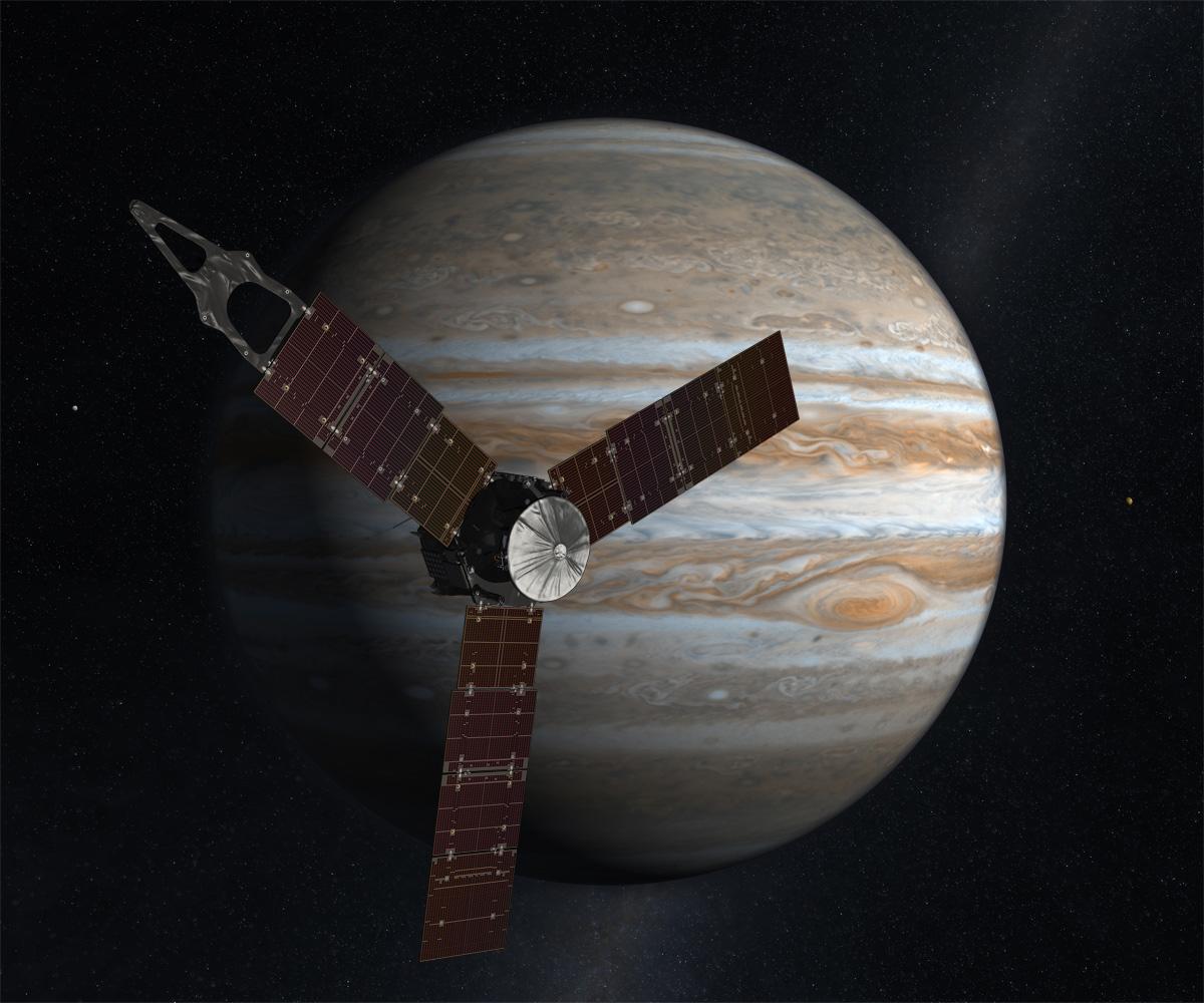 Ensamblaje de Juno, la próxima misión a Júpiter