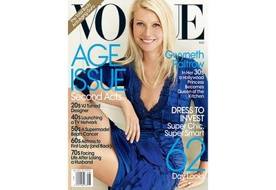 Gwyneth Paltrow, portada de agosto de Vogue USA