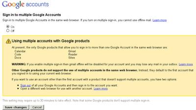 Google comienza las pruebas del login de múltiples cuentas Google comienza las pruebas del login de múltiples cuentas