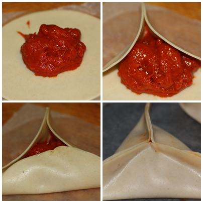 Empanadillas de sobrasada y miel Empanadillas de sobrasada y miel
