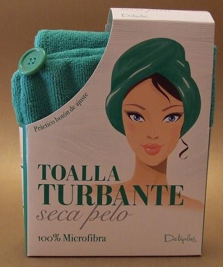 La Toalla Turbante Seca Pelo de color esmeralda de MERCADONA – un nuevo color para este verano