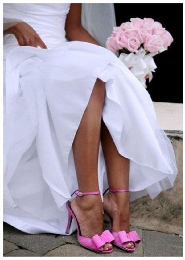Zapatos de novia con color Zapatos de novia con color