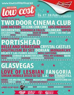 Horarios del Low Cost Festival 2013