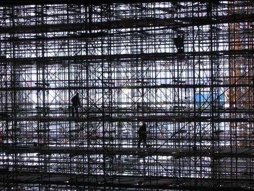 scalesofperception:

Scaffolding by Various 
photos via 1, 2, 3,...