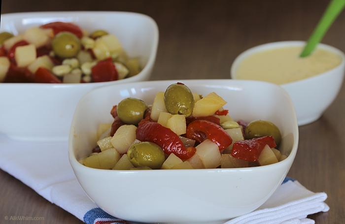 Ensaladilla “Fabita” Ensalada de habitas