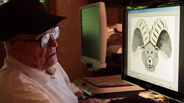 Gente increíble: Hal Lasko de 97 años y sus obras hechas con Paint