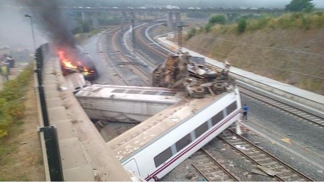 TODA ESPAÑA LLORA EL ACCIDENTE DE SANTIAGO