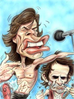 Caricaturas de artistas famosos