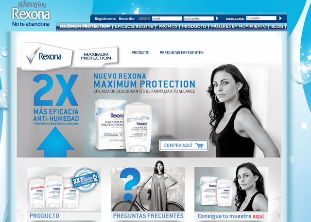 Contra la humedad y el mal olor: Rexona Maximum Protection Contra la humedad y el mal olor: Rexona Maximum Protection