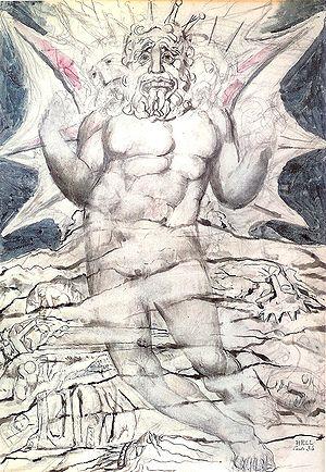 Lucifer, by William Blake, for Dante's Inferno... Lucifer, by William Blake, for Dante's Inferno...