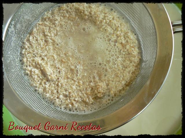 Leches vegetales. Leche de avena