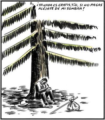 Pagar doble: por la sombra y por el sol. Pagar doble: por la sombra y por el sol.