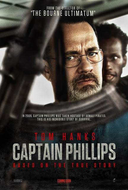 Tom Hanks contra los piratas en los pósters de 'Capitán Phillips'