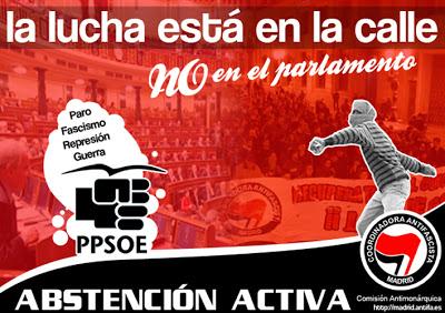 ¿Votar es colaborar en mantener esta farsa? Pues entonces me abstengo ¿Votar es colaborar en mantener esta farsa? Pues entonces me abstengo