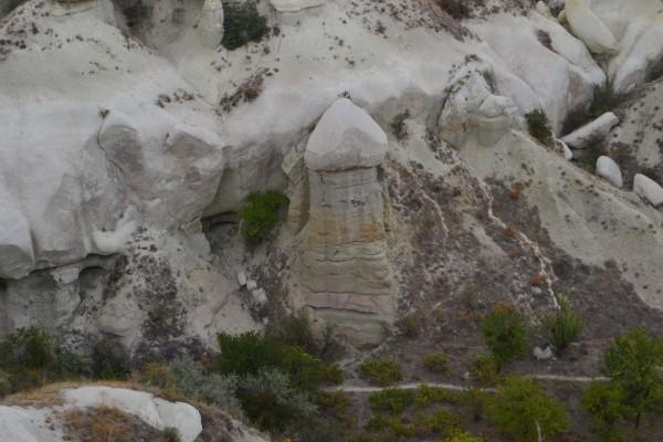 Chimeneas de hadas, en Cappadocia