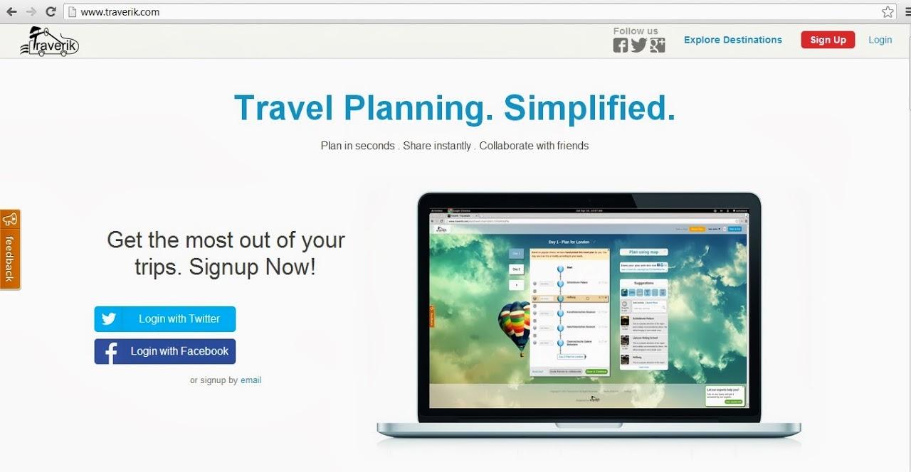 Travel Planning, Simplified Travel Planning, Simplified