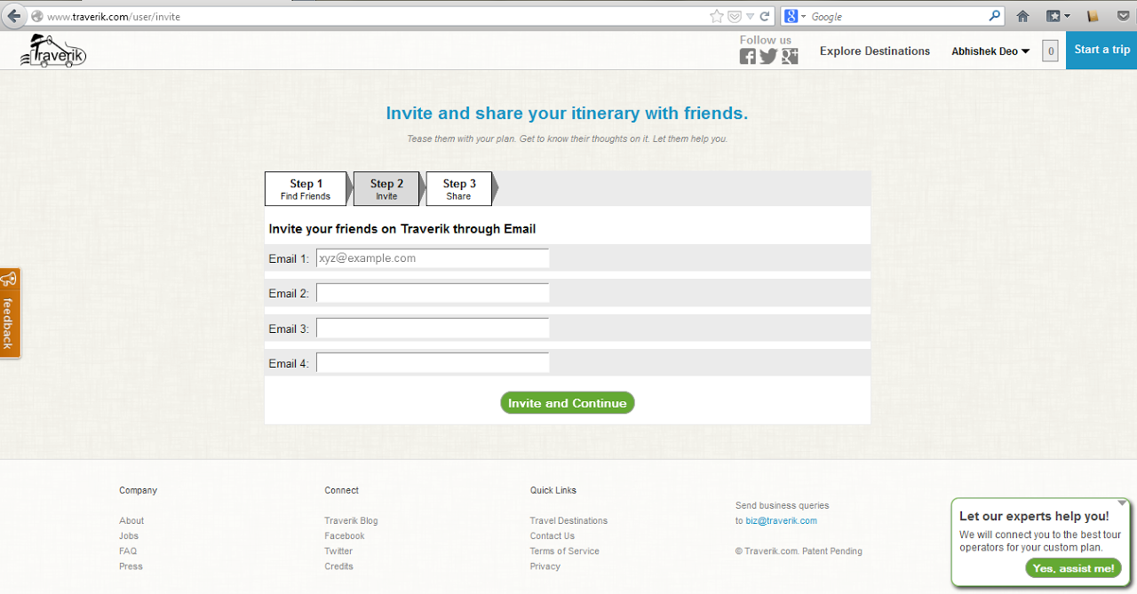 Travel Planning, Simplified Travel Planning, Simplified