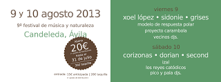 Ecopop 2013: Xoel López, Corizonas, Sidonie, Second, Dorian, Izal, Grises...