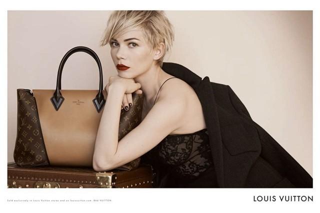 Michelle Williams, preciosa para Louis Vuitton.