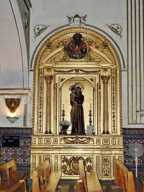 La Iglesia de San Buenaventura (10): el retablo de San Antonio de Padua.