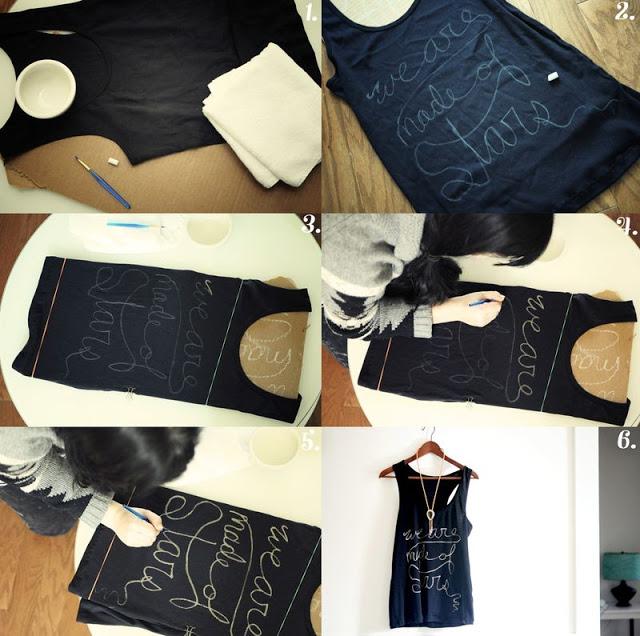 DIY: personaliza tus camisetas